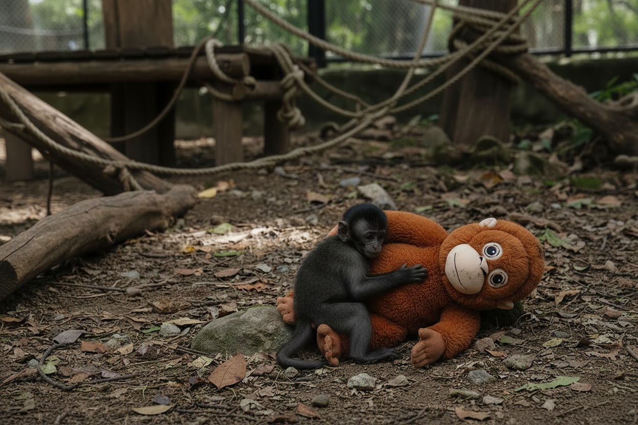 Peluche orang Géant 66cm