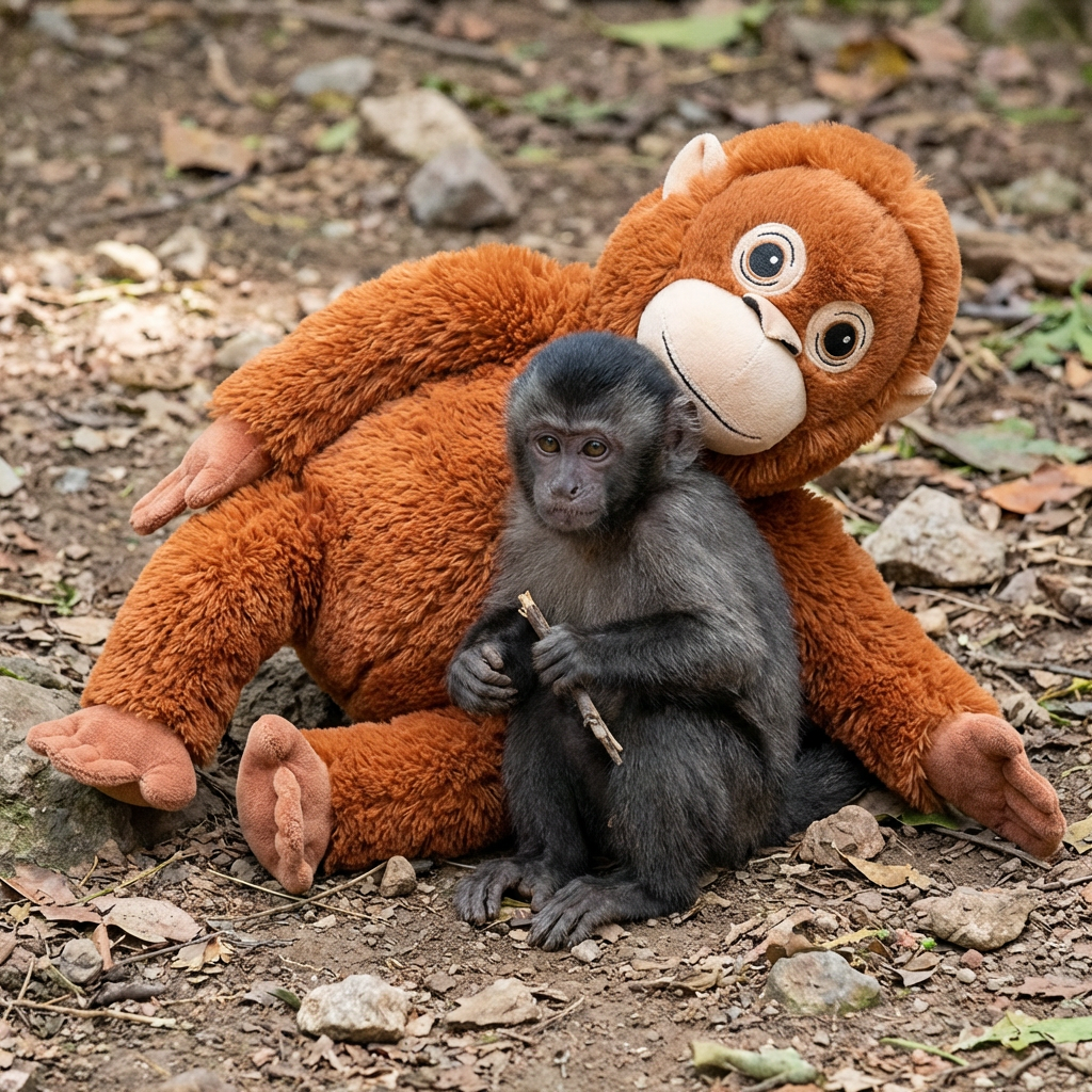 Peluche orang Géant 66cm